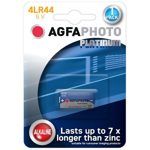 4LR44 1 stuk AgfaPhoto batterij - Alkaline, 6V