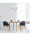 V-Tac moderne hanglamp - Wit met zwart, Ø8 cm, GU10