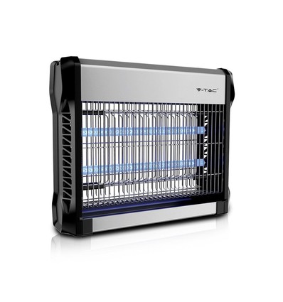 V-Tac insectenlamp - 2x8W, binnenshuis, UV-licht, dekt 50m2