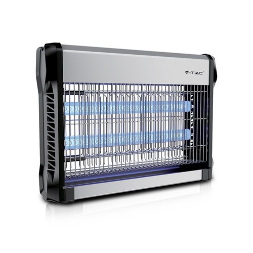 V-Tac insectenlamp - 2x10W, binnen, UV-licht, dekt 80m2