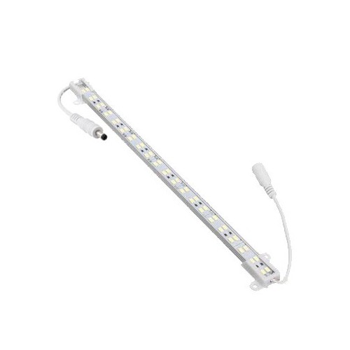 1 meter 16W Waterdicht aquarium alu-profiel - 24V DC, 10000K, IP65, met stekker