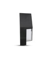 7W Wandlamp - IP65 buiten, vierkant, zwart, incl. lichtbron