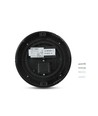 12W LED wandlamp - IP65 buiten, Rond, zwart, incl. lichtbron