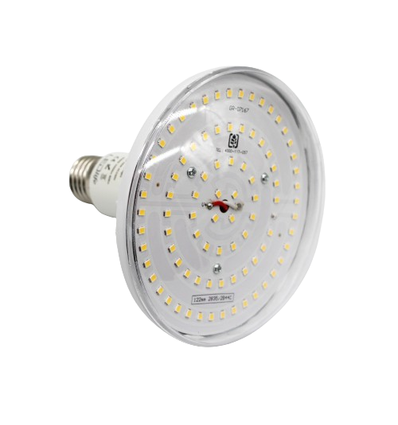 E27 28W LED kweeklamp - Full spectrum, 120 graden stralingshoek
