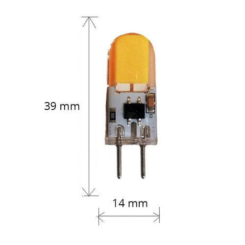 GY6.35 1,6W dimbare KAPPA3 LED-lamp - 12V-24V DC
