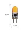 GY6.35 1,6W dimbare KAPPA3 LED-lamp - 12V-24V DC