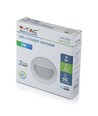 V-Tac 2W LED trapverlichting - Wit, opbouw, IP65 buiten, 230V