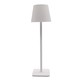 Oplaadbare LED tafellamp Binnen/buiten - Wit, touch dimbaar, CCT, IP54 buiten