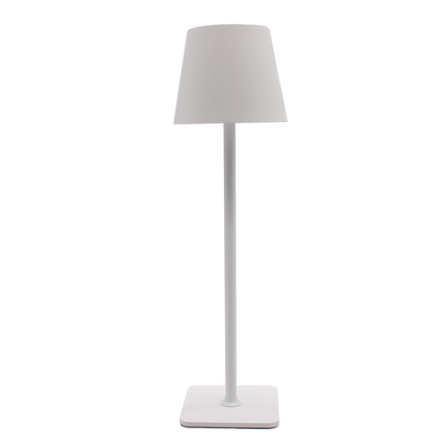 Oplaadbare LED tafellamp Binnen/buiten - Wit, touch dimbaar, CCT, IP54 buiten