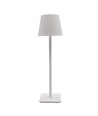 Oplaadbare LED tafellamp Binnen/buiten - Wit, touch dimbaar, CCT, IP54 buiten