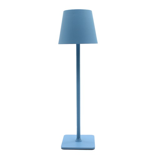 Oplaadbare LED tafellamp Binnen/buiten - Lichtblauw, touch dimbaar, CCT, IP54 buiten