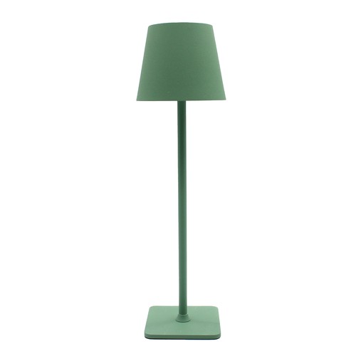 Oplaadbare LED tafellamp Binnen/buiten - Groen, touch dimbaar, CCT, IP54 buiten