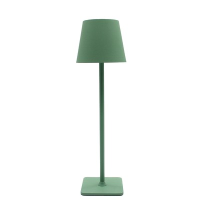 Oplaadbare LED tafellamp Binnen/buiten - Groen, touch dimbaar, CCT, IP54 buiten