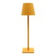 Oplaadbare LED tafellamp Binnen/buiten - Geel, touch dimbaar, CCT, IP54 buiten
