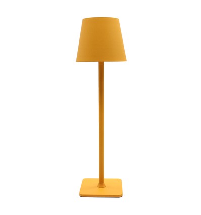 Oplaadbare LED tafellamp Binnen/buiten - Geel, touch dimbaar, CCT, IP54 buiten