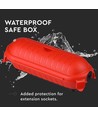 V-Tac verbindingsdoos - Voor het verbinden van verlengsnoeren, IP44 waterdicht