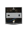 V-Tac vierkante tuinlamp - Zwart, 80 cm, IP54, GU10 fitting, zonder lichtbron, 230V