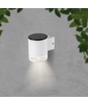 0,55W Wandlamp op zonne-energie LED - IP54, Wit