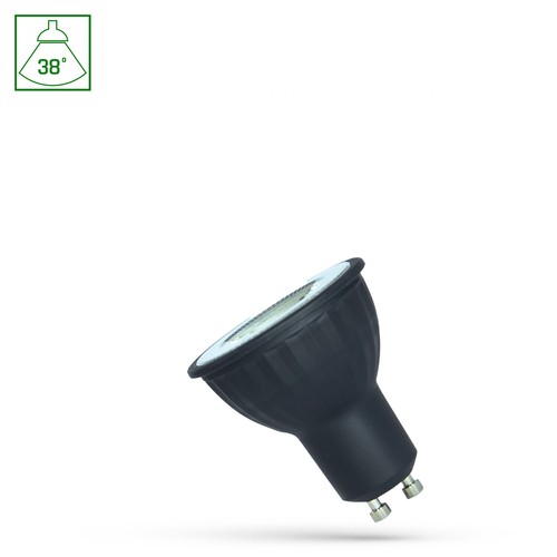 GU10 4W LED spot - Zwart