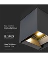 9W Solcelle wandlamp LED - PIR sensor