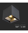 9W Solcelle wandlamp LED - PIR sensor