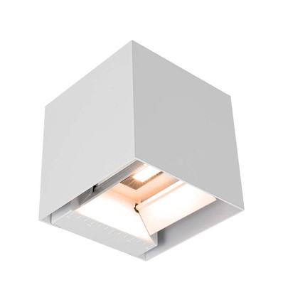 3W Wandlamp op zonne-energie LED - IP65, Wit, sensor