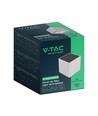 3W Wandlamp op zonne-energie LED - IP65, Wit, sensor