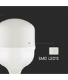 E27 50W LED-lamp - T140, met E40-fittingadapter