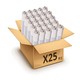 25x 60cm / 9W premium LED-buis - Glas