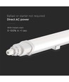 150cm 48W waterdicht compleet LED-armatuur, doorvoerbedraad - IP65