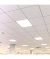 60x60 LED paneel, 25W - Hoogte: 33mm, 180lm/w, witte rand