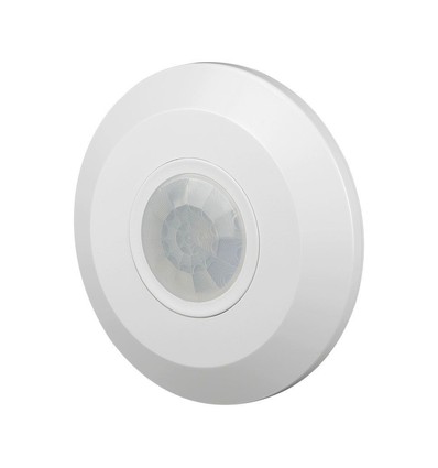 V-Tac LED bewegingssensor voor opbouw - LED-vriendelijk, wit, PIR infrarood, IP20 binnen