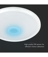 12W LED sensorlamp - IP20 binnenshuis, CCT, Samsung LED chip, PIR sensor, incl. lichtbron