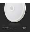12W LED sensorlamp - IP20 binnenshuis, CCT, Samsung LED chip, PIR sensor, incl. lichtbron
