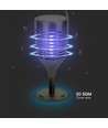 V-Tac zonnecel insectenlamp - Zwart, 3-in-1, IP24