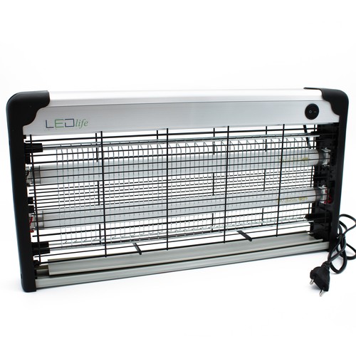 LEDlife insectenlamp - 2x15W, binnen/overdekt, UV-licht, bereik ca. 100m2