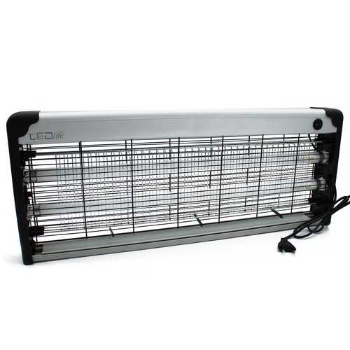 LEDlife insectenlamp - 2x20W, binnen/overdekt, UV-licht, bereik ca. 150m2