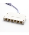 LEDlife Dupont verdeler - Hub met 6 uitgangen