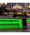 5m 10W/m Groene COB-LED strip - 24V DC, IP67, 320 LED's per meter, COB LED