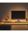 5m 10W/m Amberkleurige COB-LED strip - 24V DC, IP67, 320 LED's per meter, COB LED