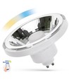 GU10 10W Wit Smart Home LED-spot - AR111, Tuya/Smart Life, werkt met Google Home, Alexa en smartphones