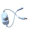 Dimmerschakelaar met snoer - Wit, 12V (24W), 24V (48W)