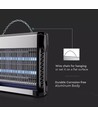 V-Tac insectenlamp - 2x20W, binnenshuis, UV-licht, dekt 150m2