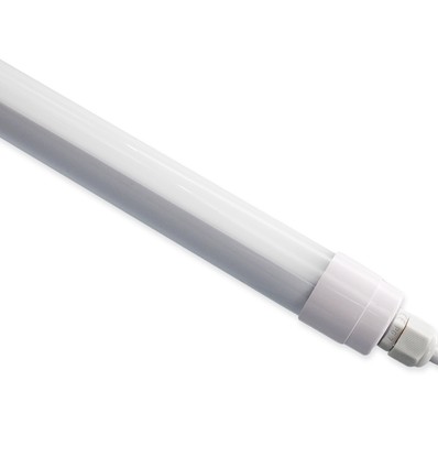 120cm 18W LED-armatuur, doorvoerbedraad - IP65, Ø25mm