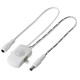 Witte PIR-sensor voor LED-strip - 12V (60W), 24V (120W), met schroefklemmen