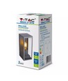 E27 Wandlamp - IP44 buiten, zwart, zonder lichtbron