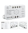 Trap LED COB stripset, 11W per trede - 24V DC, IP20, Tot 16 treden, met sensor + afstandsbediening