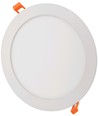 LED inbouwpaneel Ø17 cm, 12W - Zaaggat: Ø15,2 cm