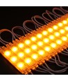 1,1W LED-module - 12V DC, IP66, waterdicht geel, perfect voor borden en speciale oplossingen