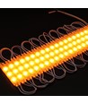 1,1W LED-module - 12V DC, IP66, waterdicht geel, perfect voor borden en speciale oplossingen